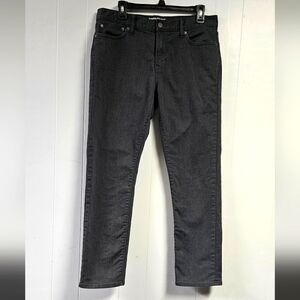Banana Republic Men's Slim Jeans in Charcoal Gray